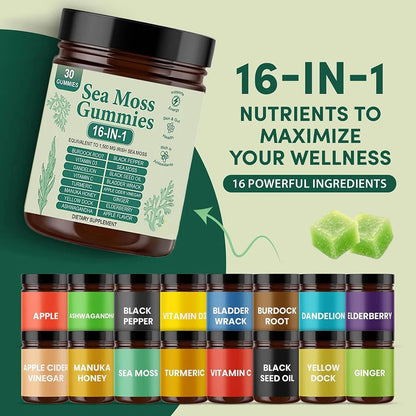 Sea Moss Gummies 16-in-1