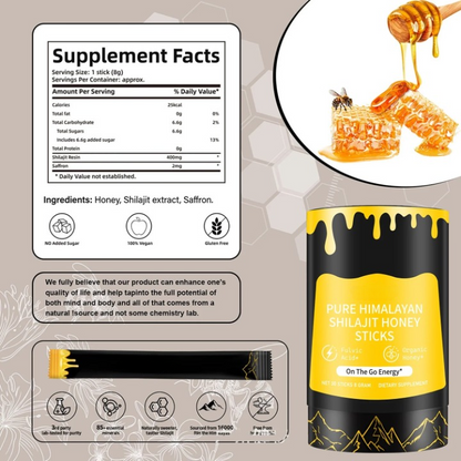 Himalayan Shilajit Honey Sticks