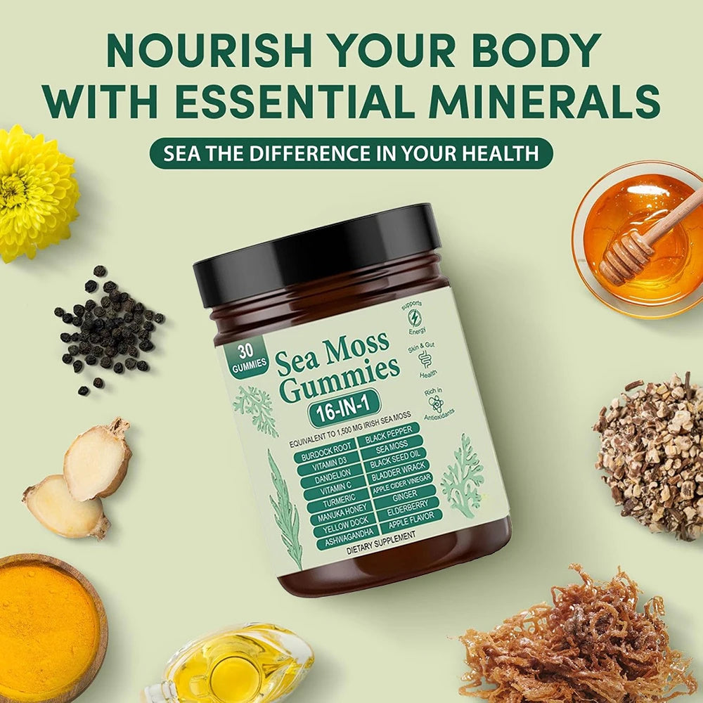 Sea Moss Gummies 16-in-1