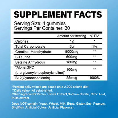 Creatine Monohydrate Gummies