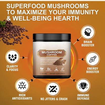 Mushroom Coffee Brain Boost Blend